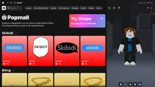 Popmall Avatar Editor