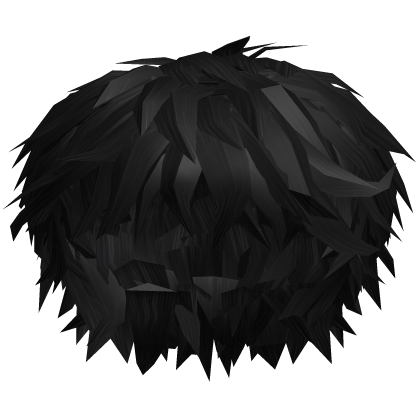 Black Shaggy Layered Boy Hair Roblox NoFilter
