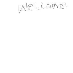 Welcome!