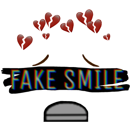 [OG] Fake smile sad face Roblox item