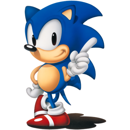 Classic Sonic (Sonic 1 Artwork) Roblox decal