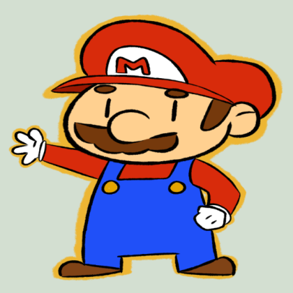 O boi it's the Mario Roblox decal