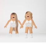 Amelia+Ellie=Roblox Life