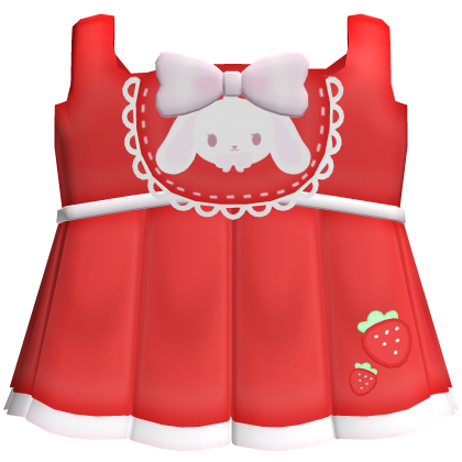 ♡: cute sugarbunny dress in red