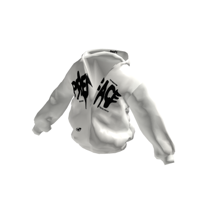 Preface Stars Trilogy Zip-Up White Hoodie