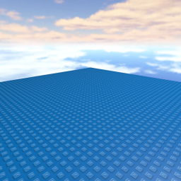 Blue Plastic Baseplate