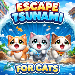 Escape Tsunami For Cats
