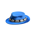 Blue Dapper Fedora