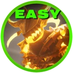 Night II Easy Roblox badge thumbnail
