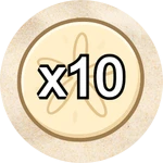 10x SandDollars