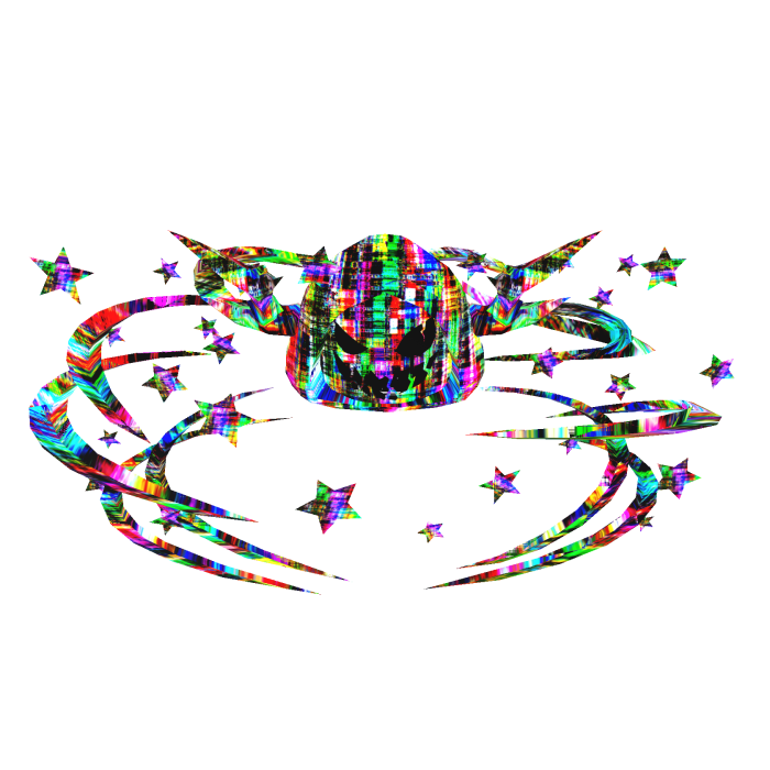 Cartoony Rainbow Glitched Combo