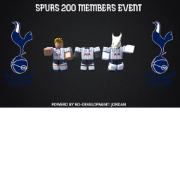 SPURS 200 MEMBER'S OFFICAL GAME!