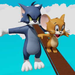 Escape Tom And Jerry Parkour Obby