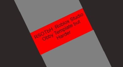Roblox Studio Obby Template but Harder