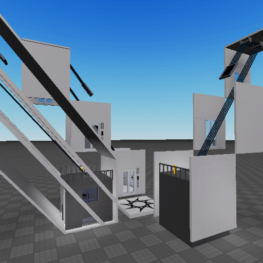 斜めに動くエレベーター(toiponさんのフジテック)