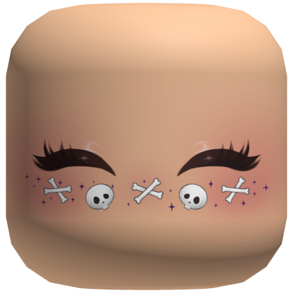 Kawaii Skull Chibi Makeup