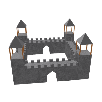 Castle Medieval Fortress Stone Tower Kingdom Wall