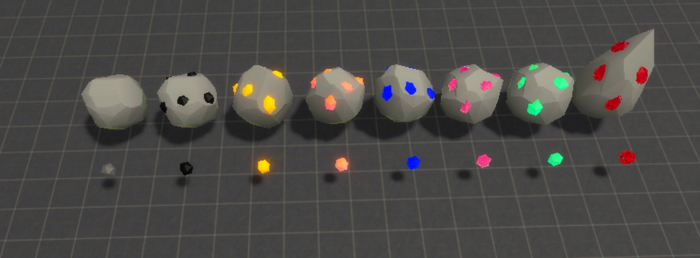 Low Poly Ores and Pickaxe Kits by CRayworks preview 3