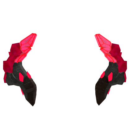(Glow) Crimson Crystal Antler