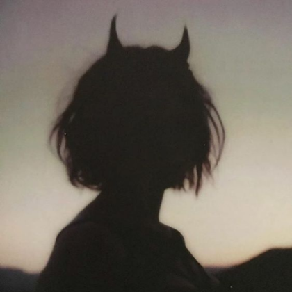 Black Devil Girl Roblox decal