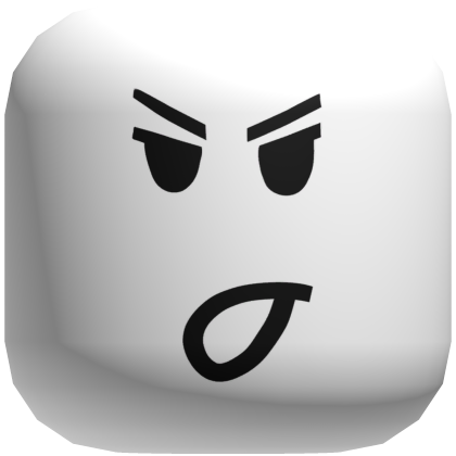 intense classic face Roblox item