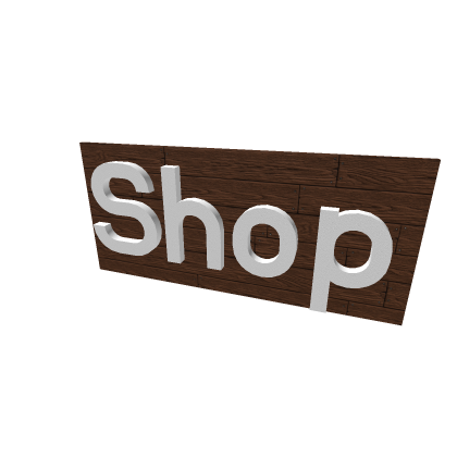 🌠 [Amazing!] Shop Sign