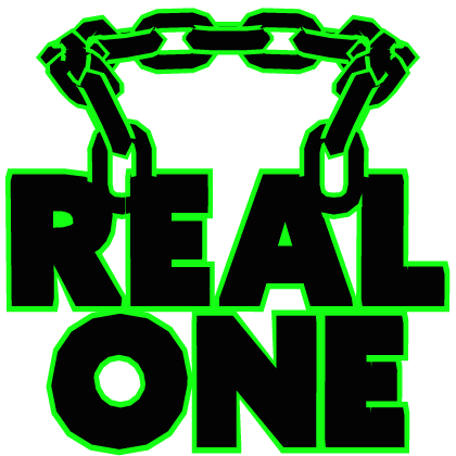 Cartoony Green Real One Chain Roblox item