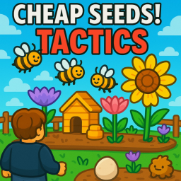 [🐝] Grow a Garden tactics 🌻