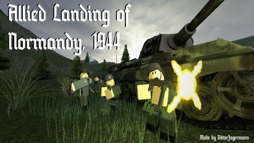 Allied Landing, Normandy, 1944