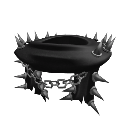 Emo Spikey Chained Scarf  Roblox item