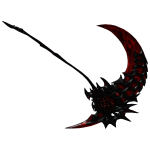 Black Goth Vampire Scythe [PBR]
