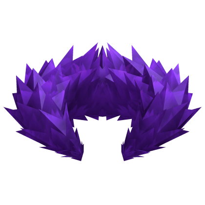 Purple Fur Collar