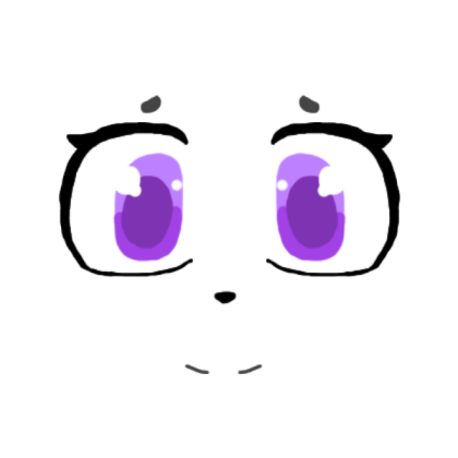 purple eyes Roblox decal