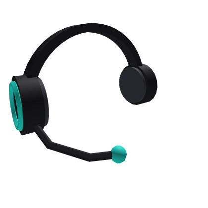 Teal Gamer Headset