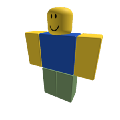noob avatar (transparent) Roblox decal