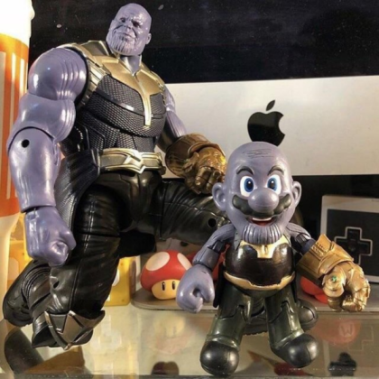 thanos mario Roblox decal