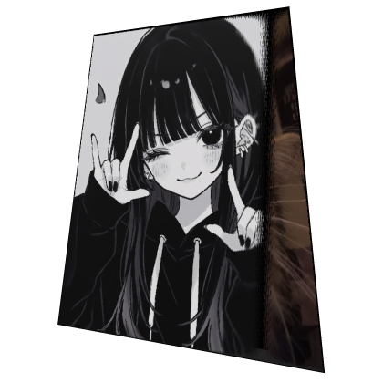 [ANIMATED] Funny Emo Girl Cape