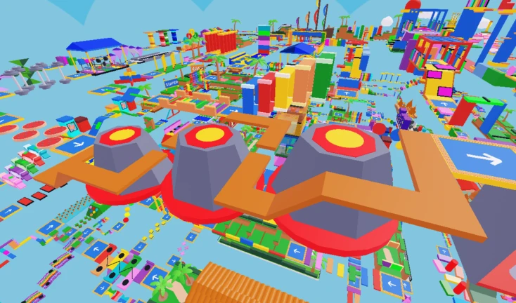 Obby siêu dễ! - Roblox