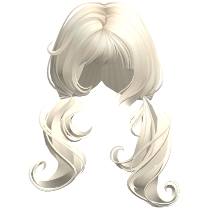 ♡ Perfectly Swirled Girly Pigtails (Beige)
