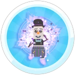 Neon Enchanting Magician Olaf