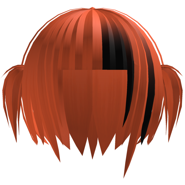 🕸️๋. ⭑ Mourning Gothic Pigtails || Orange