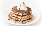 giving waffles