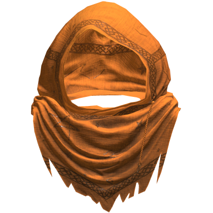 Yellow Sorcerer Distressed Rune Hood Roblox item