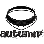 autumn coraline choker