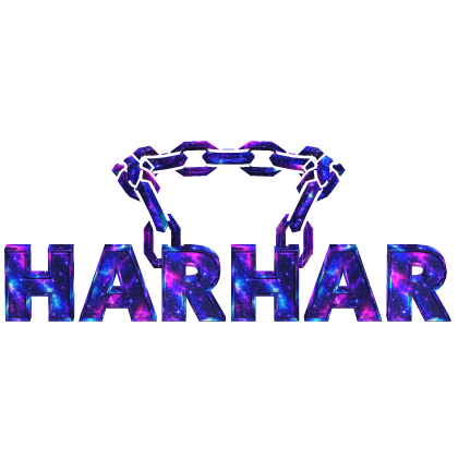 Galaxy Cartoony Harhar Chain Roblox item
