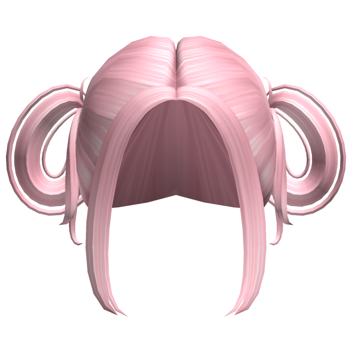 -',ৎ Grunge Loose Side Buns in Pink