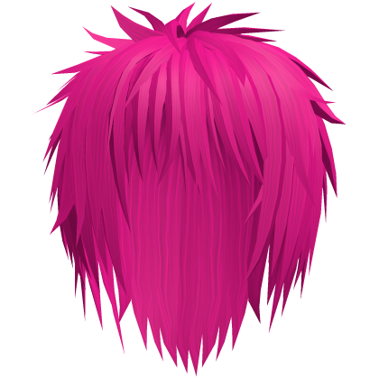 Hot pink Gothic Messy Moe Emo Hair 20. Roblox item