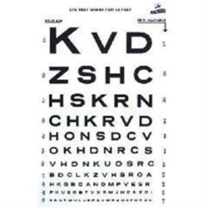 eye testing chart(free)
