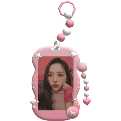 Loona ViVi Photocard Kpop Keychain