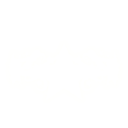 Glowing Neon White Emissive Star Crown